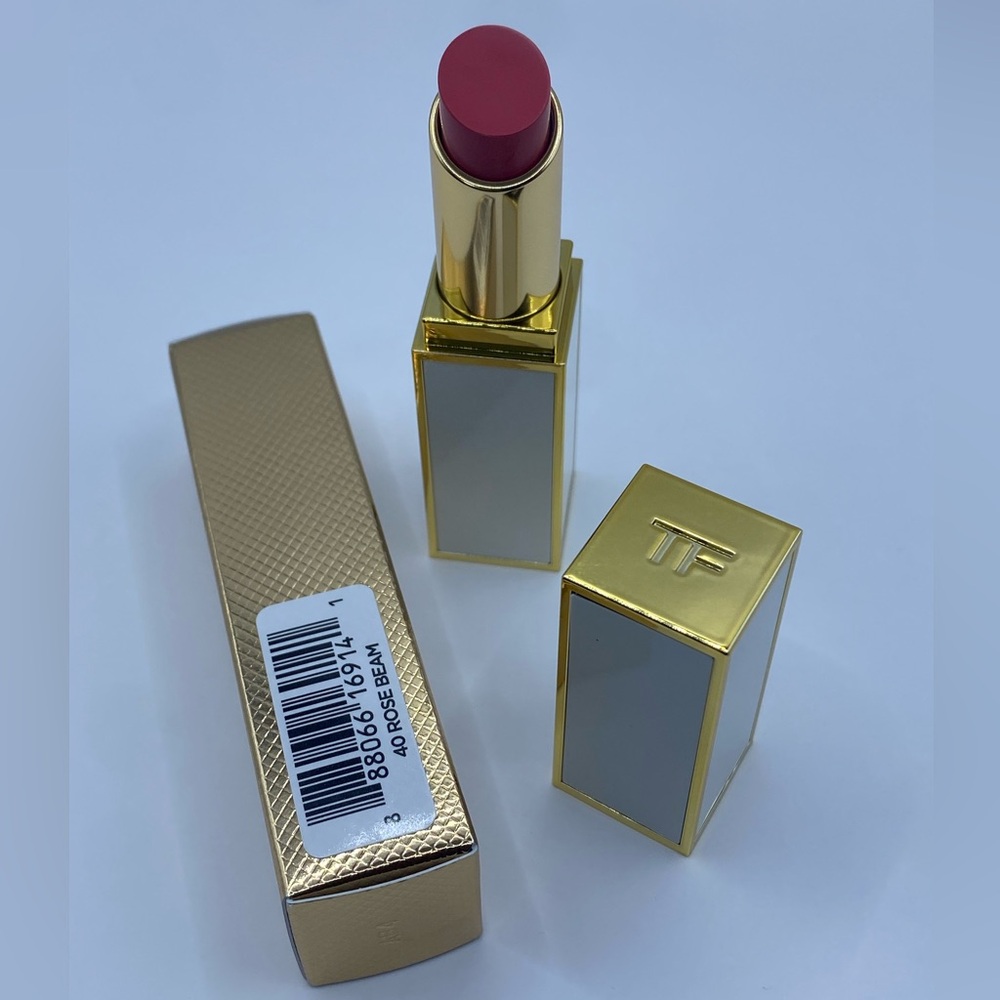 Tom Ford Soleil Ultra‎ Shine Luxury Lip Color, 40 Rose Beam Lipstick NIB
